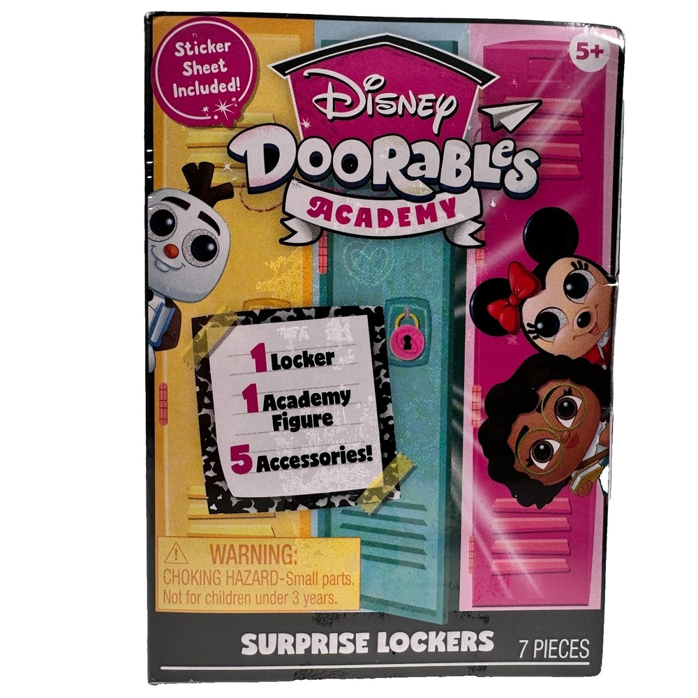 Disney Doorables Academy Surprise Lockers ELSA FROZEN Ultra Rare NEW SEALED‎ BOX
